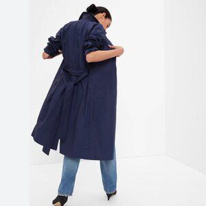 Navy Women's Trench Coat
